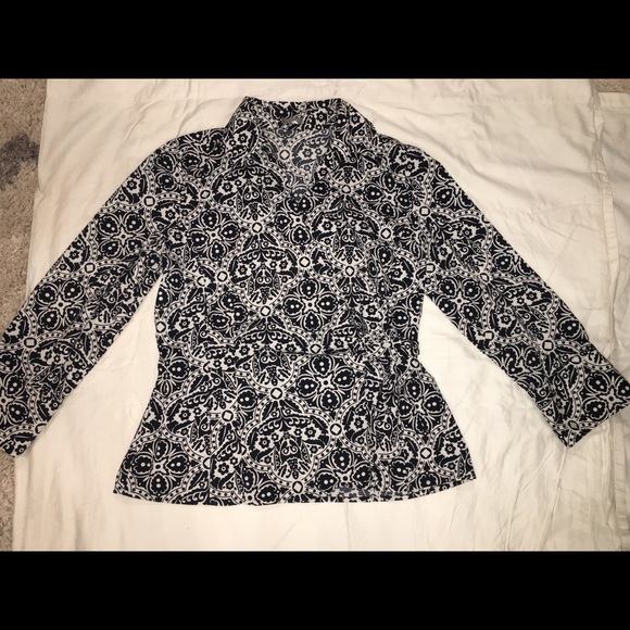 Ann Taylor Tops - Ann Taylor Wrap Blouse 3/4 Sleeve size 12 Ann Taylor Tops - Ann Taylor Wrap Blouse 3/4 Sleeve size 12